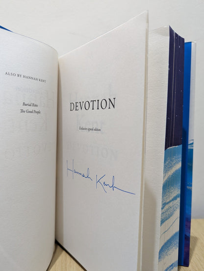 Devotion by Hannah Kent (Signed First Edition with sprayed edges and extra content) - Fialta Books