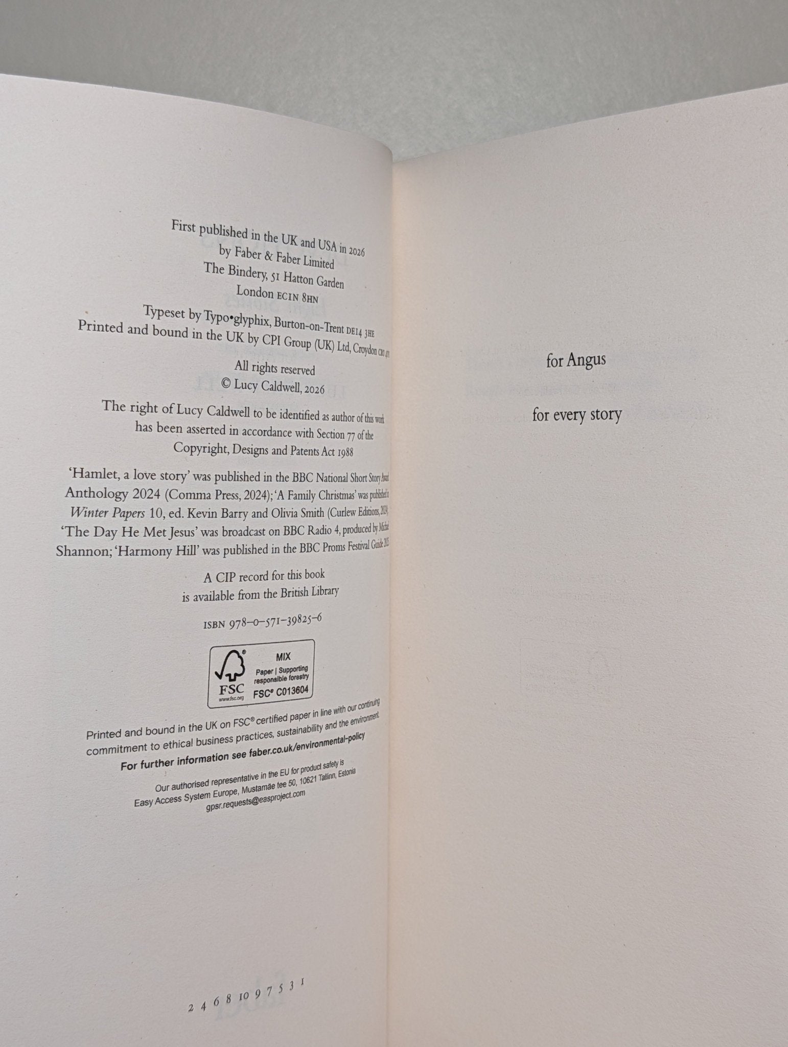 Devotions by Lucy Caldwell (Signed First Edition) - Fialta Books