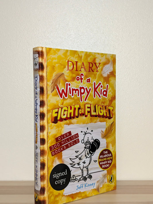 Diary of a Wimpy Kid 21: Fight or Flight by Jeff Kinney (Signed First Edition) - Fialta Books