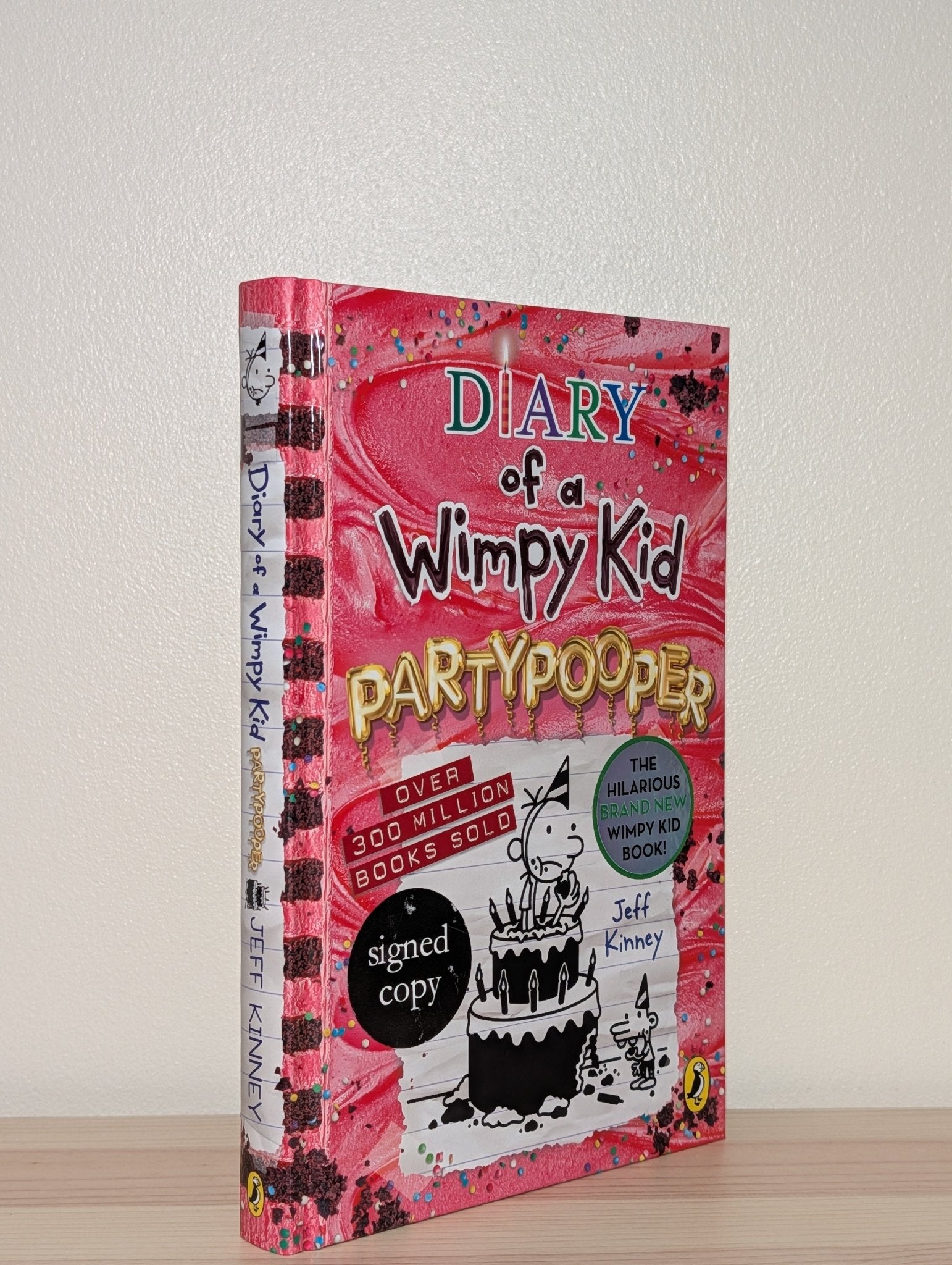 Diary of a Wimpy Kid: Partypooper by Jeff Kinney (Signed First Edition) - Fialta Books
