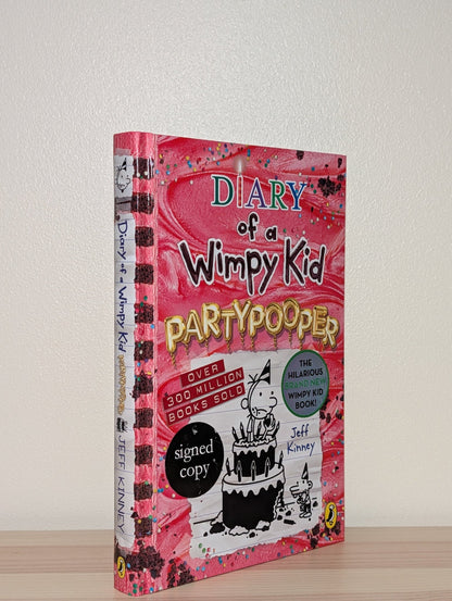 Diary of a Wimpy Kid: Partypooper by Jeff Kinney (Signed First Edition) - Fialta Books