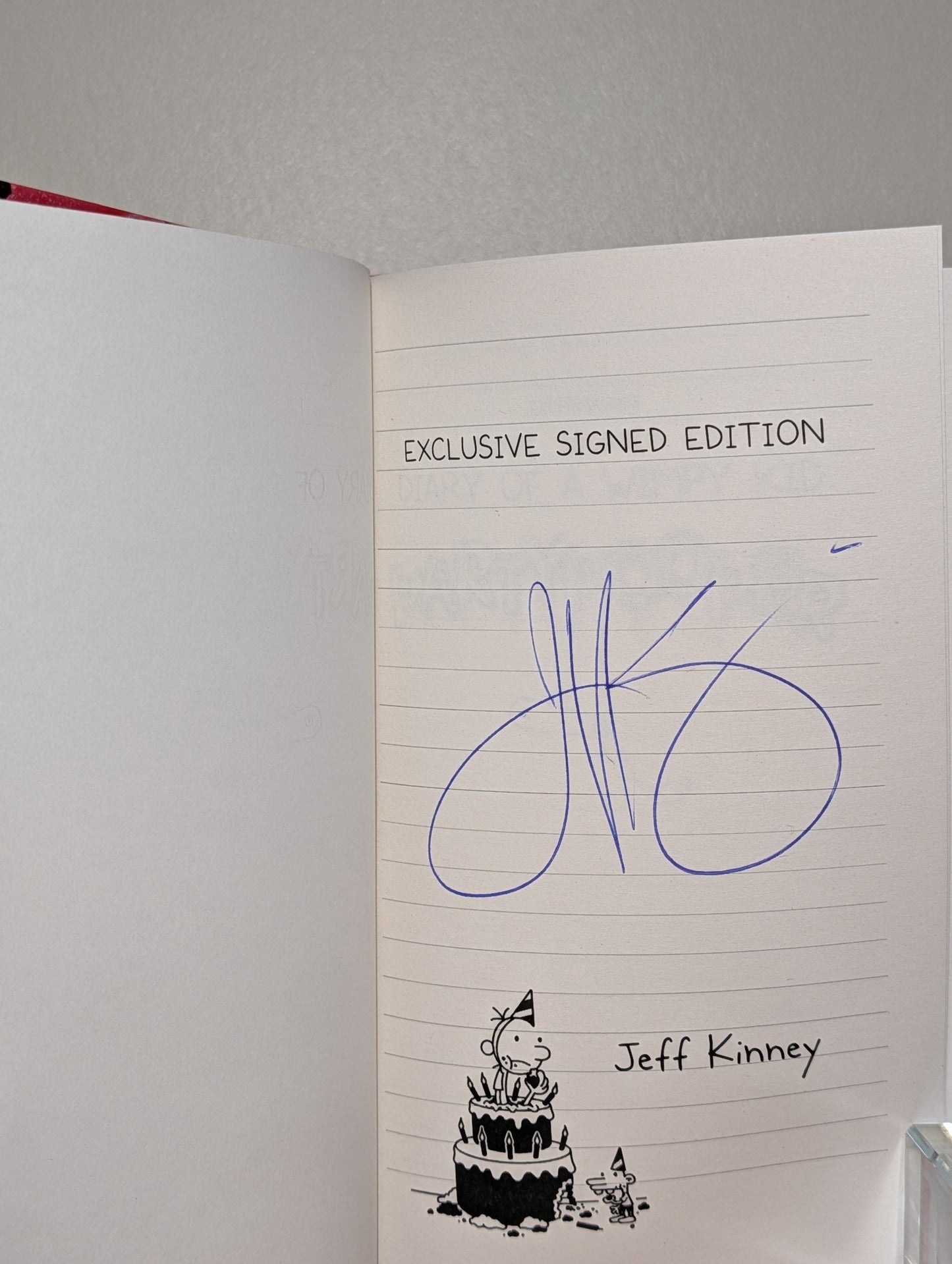 Diary of a Wimpy Kid: Partypooper by Jeff Kinney (Signed First Edition) - Fialta Books