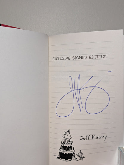Diary of a Wimpy Kid: Partypooper by Jeff Kinney (Signed First Edition) - Fialta Books