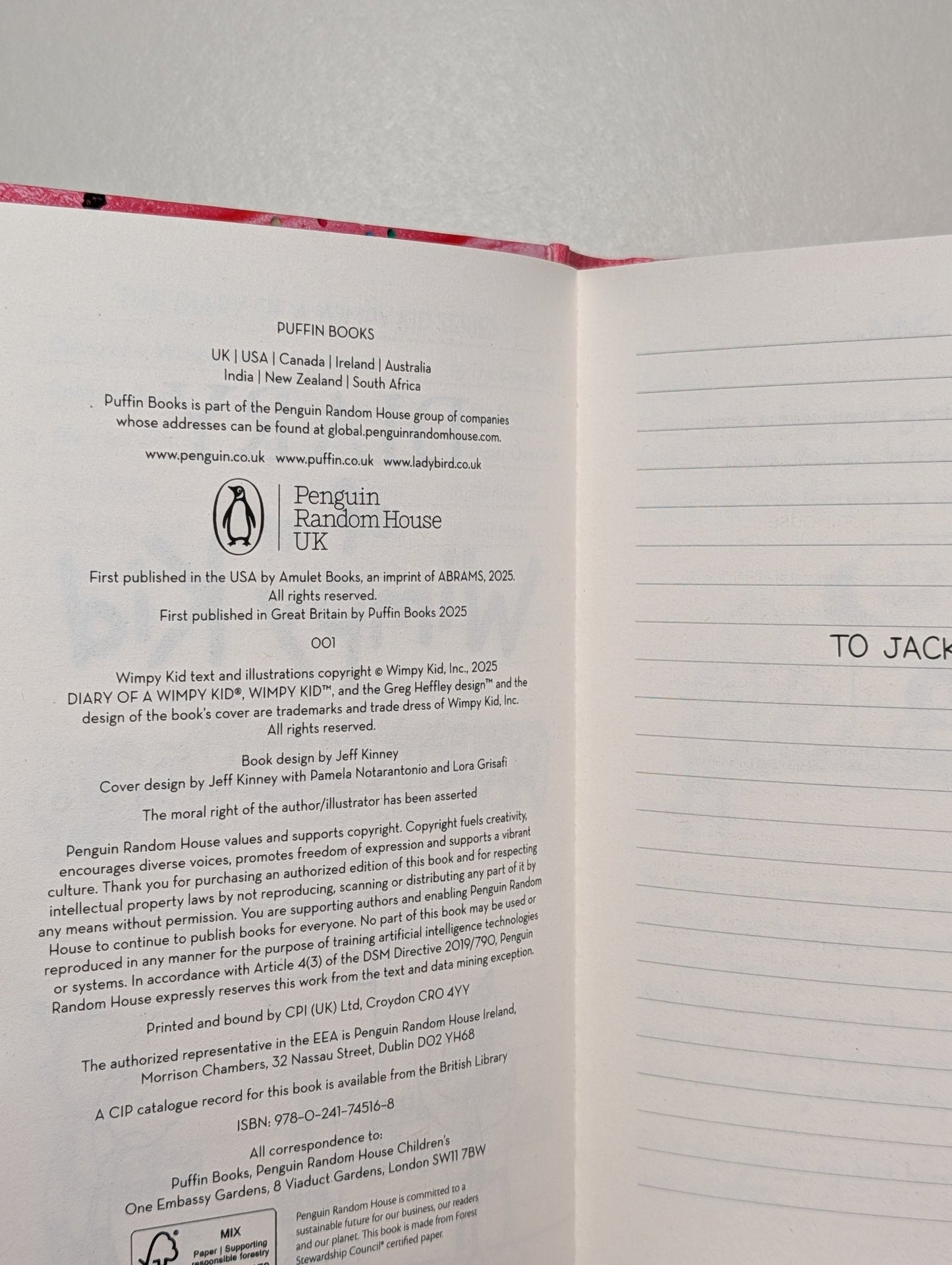 Diary of a Wimpy Kid: Partypooper by Jeff Kinney (Signed First Edition) - Fialta Books