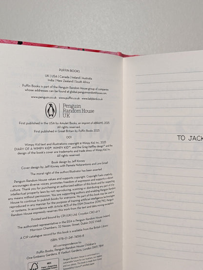 Diary of a Wimpy Kid: Partypooper by Jeff Kinney (Signed First Edition) - Fialta Books