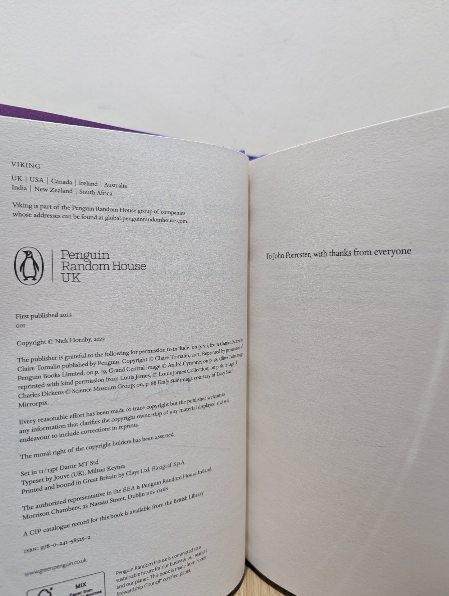 Dickens and Prince: A Particular Kind of Genius by Nick Hornby (Signed First Edition) - Fialta Books