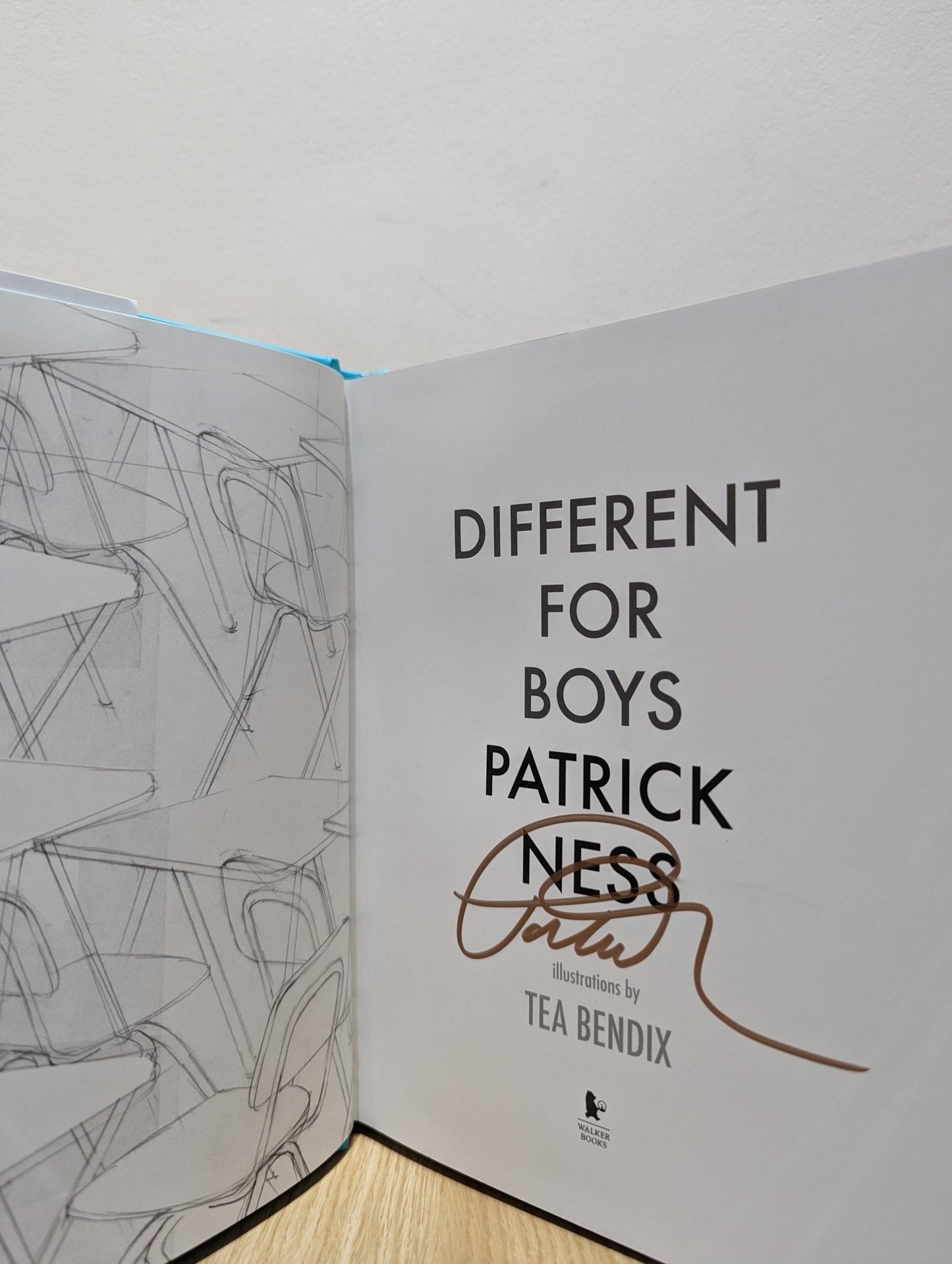 Different for Boys by Patrick Ness (Signed First Edition) - Fialta Books