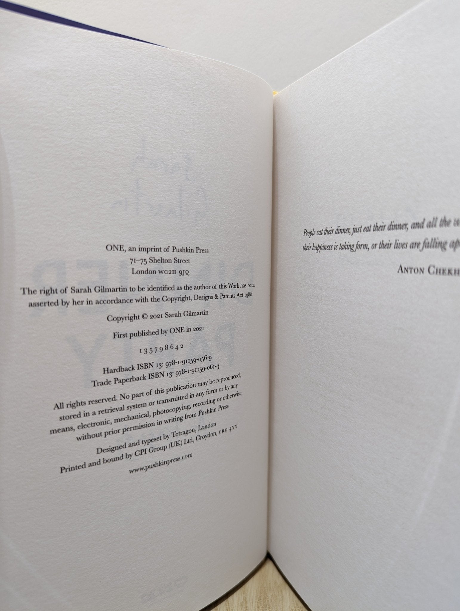 Dinner Party by Sarah Gilmartin (Signed First Edition) - Fialta Books