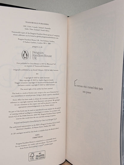 Dire Bound; Fury Bound by Sable Sorensen (Signed First Edition with alternative jacket) - Fialta Books