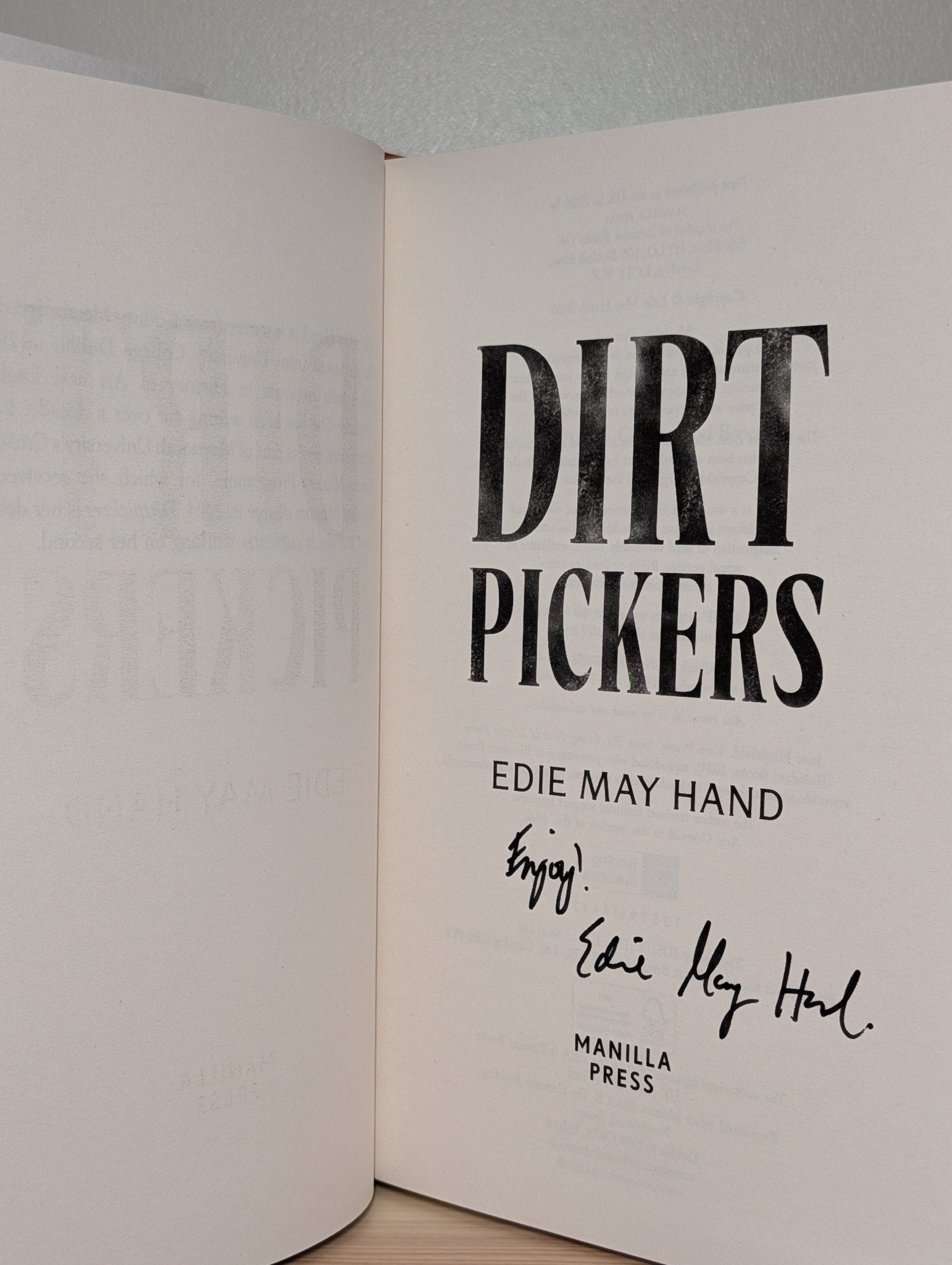 Dirtpickers by Edie May Hand (Signed First Edition) - Fialta Books