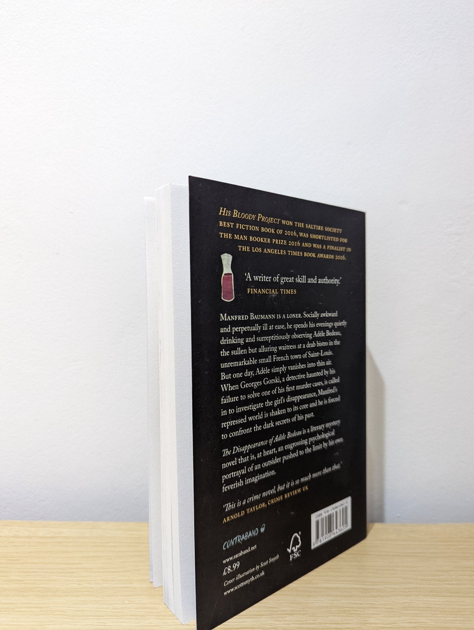 Disappearance Of Adele Bedeau by Graeme Macrae Burnet (Signed) - Fialta Books