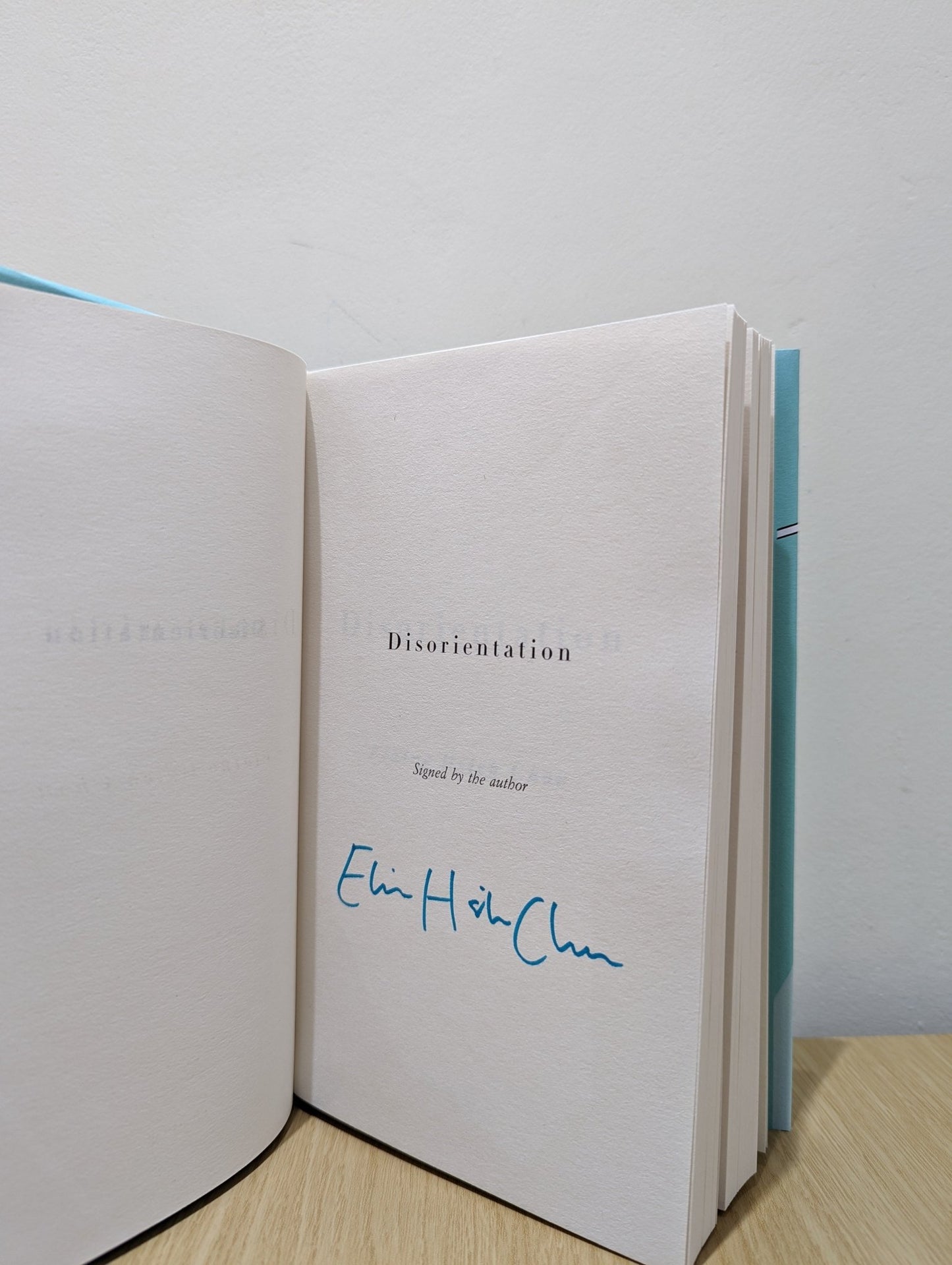 Disorientation by Elaine Hsieh Chou (Signed First Edition) - Fialta Books