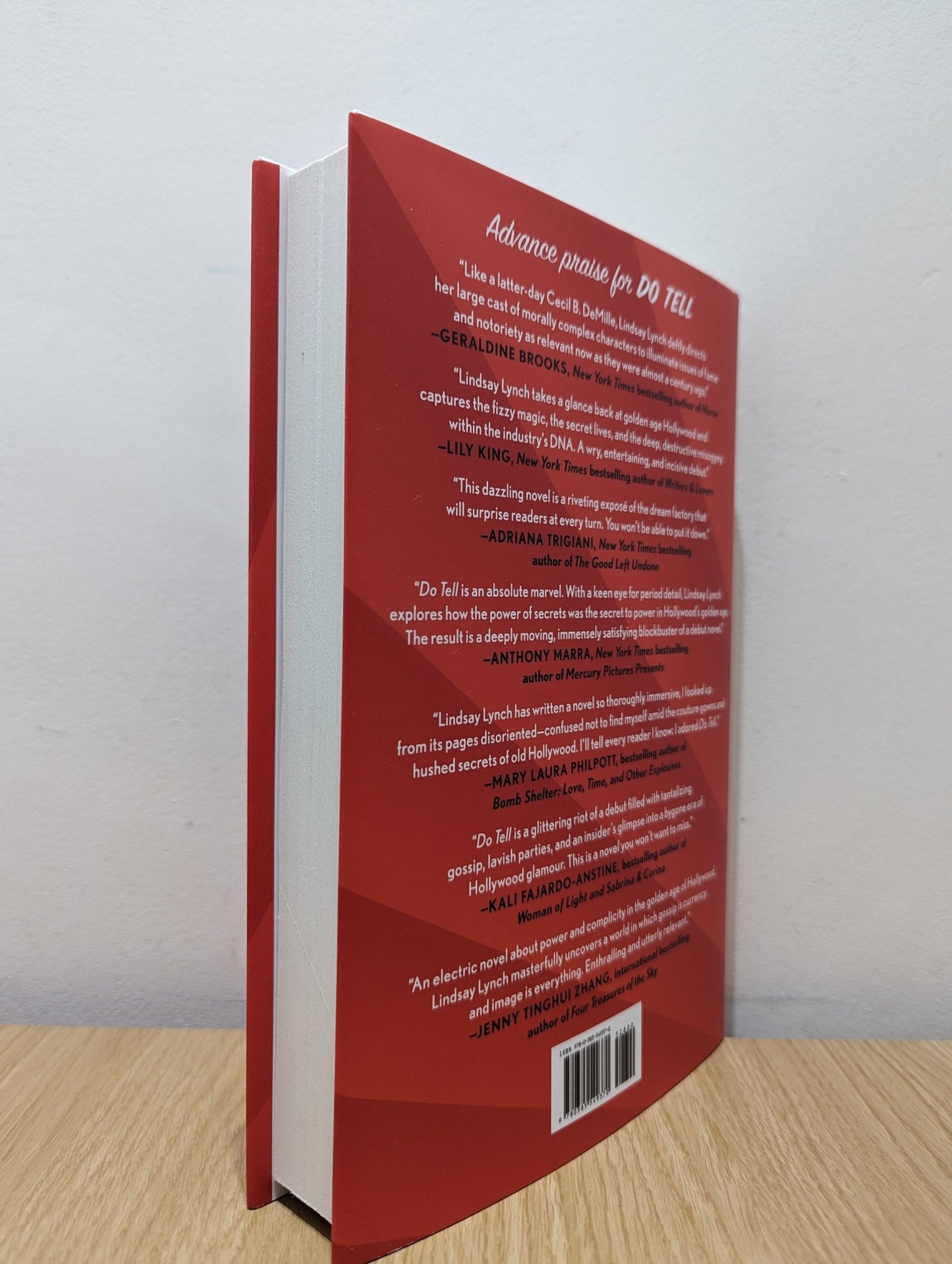 Do Tell: A Novel by Lindsay Lynch (Signed First Edition) - Fialta Books