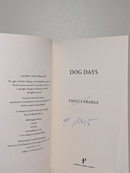 Dog Days by Emily LaBarge (Signed First Edition) - Fialta Books