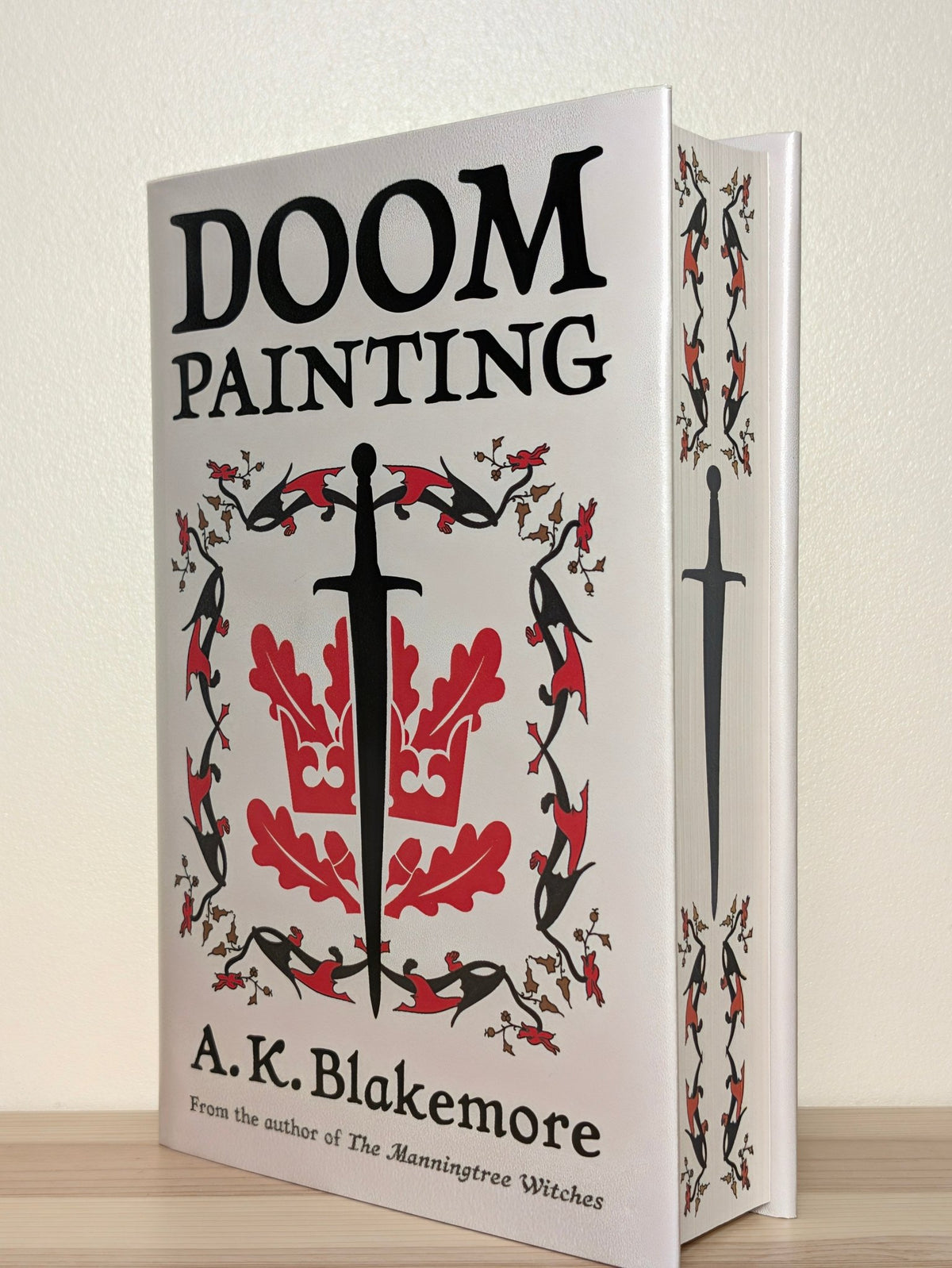 Doom Painting by A. K. Blakemore (Signed First Edition with sprayed edges) - Fialta Books