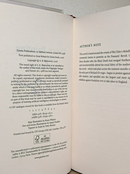 Doom Painting by A. K. Blakemore (Signed First Edition with sprayed edges) - Fialta Books