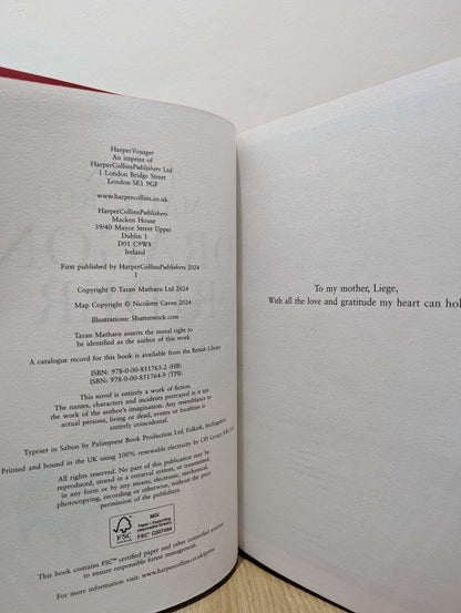 Dragon Rider by Taran Matharu (Signed First Edition with sprayed dragon edges) - Fialta Books