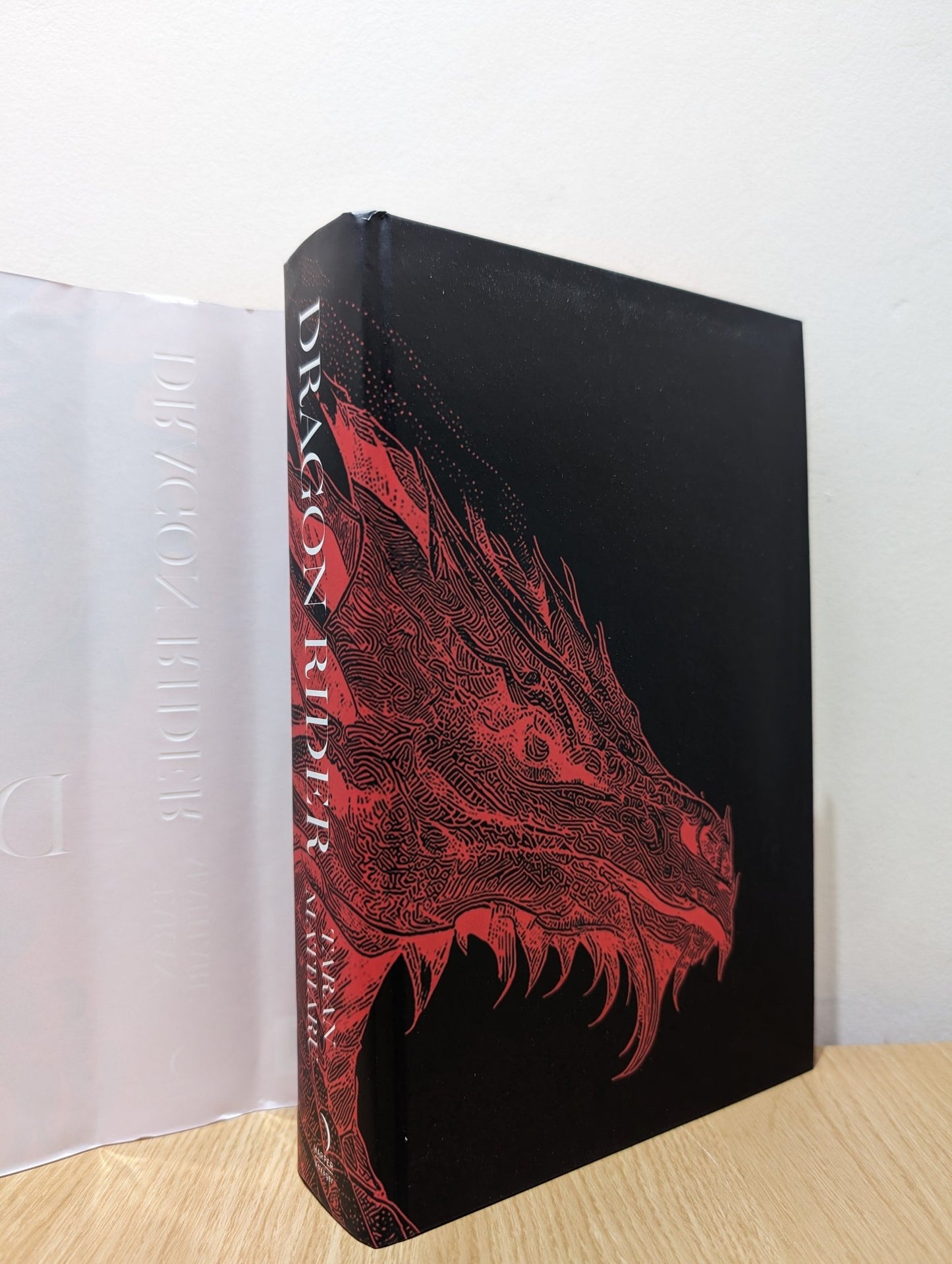 Dragon Rider by Taran Matharu (Signed First Edition with sprayed dragon edges) - Fialta Books