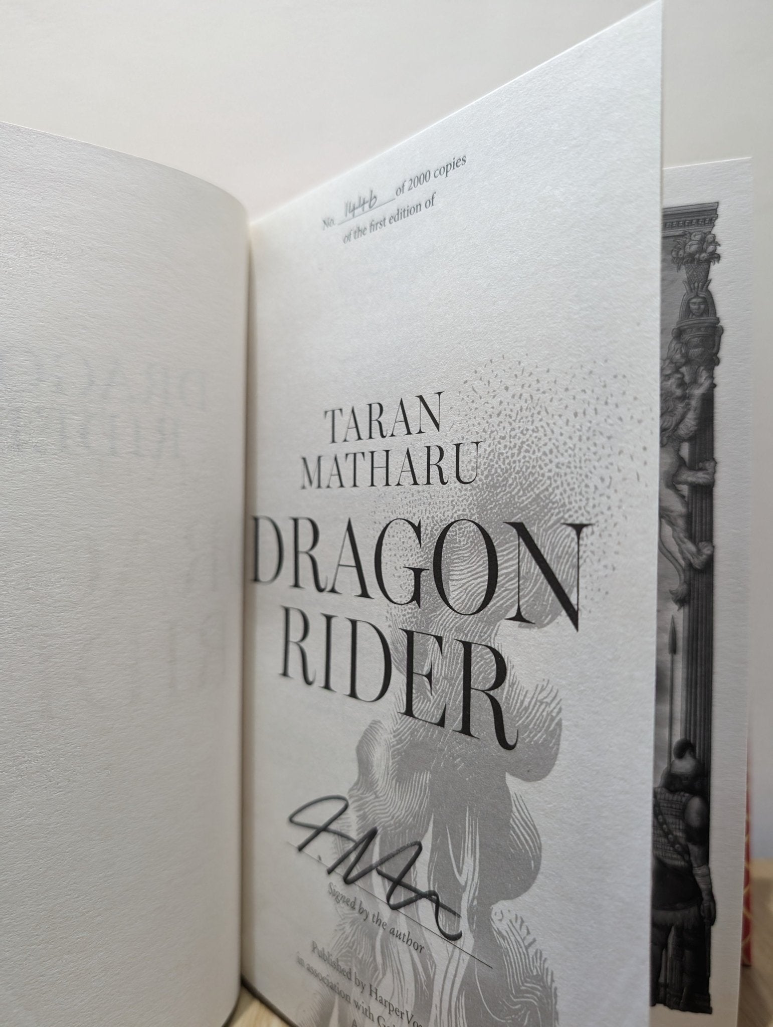 Dragon Rider by Taran Matharu (Signed Slipcase Edition) - Fialta Books