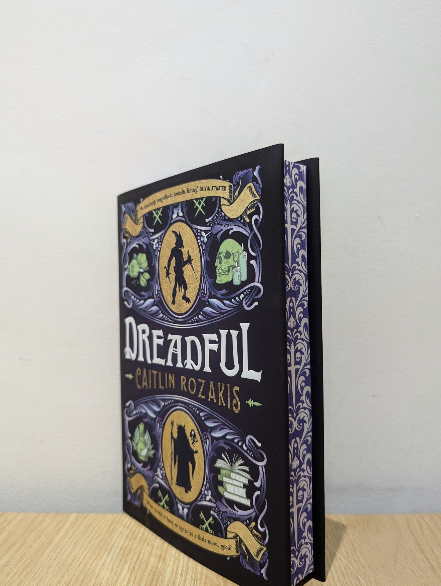 Dreadful by Caitlin Rozakis (Signed Numbered First Edition with sprayed edges) - Fialta Books