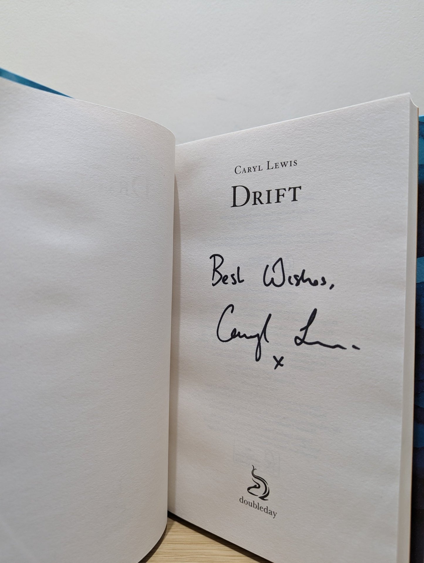 Drift: A story of love, magic and the irresistible lure of the sea by Caryl Lewis (Signed First Edition) - Fialta Books