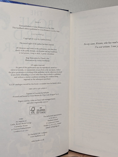 Drowning Empire Series: Bone Shard Daughter; Bone Shard Emperor; Bone Shard War by Andrea Stewart (Deluxe Edition with sprayed edges) - Fialta Books