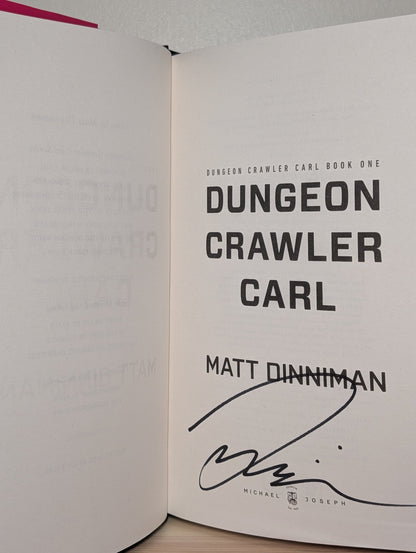 Dungeon Crawler Carl by Matt Dinniman (Signed) - Fialta Books