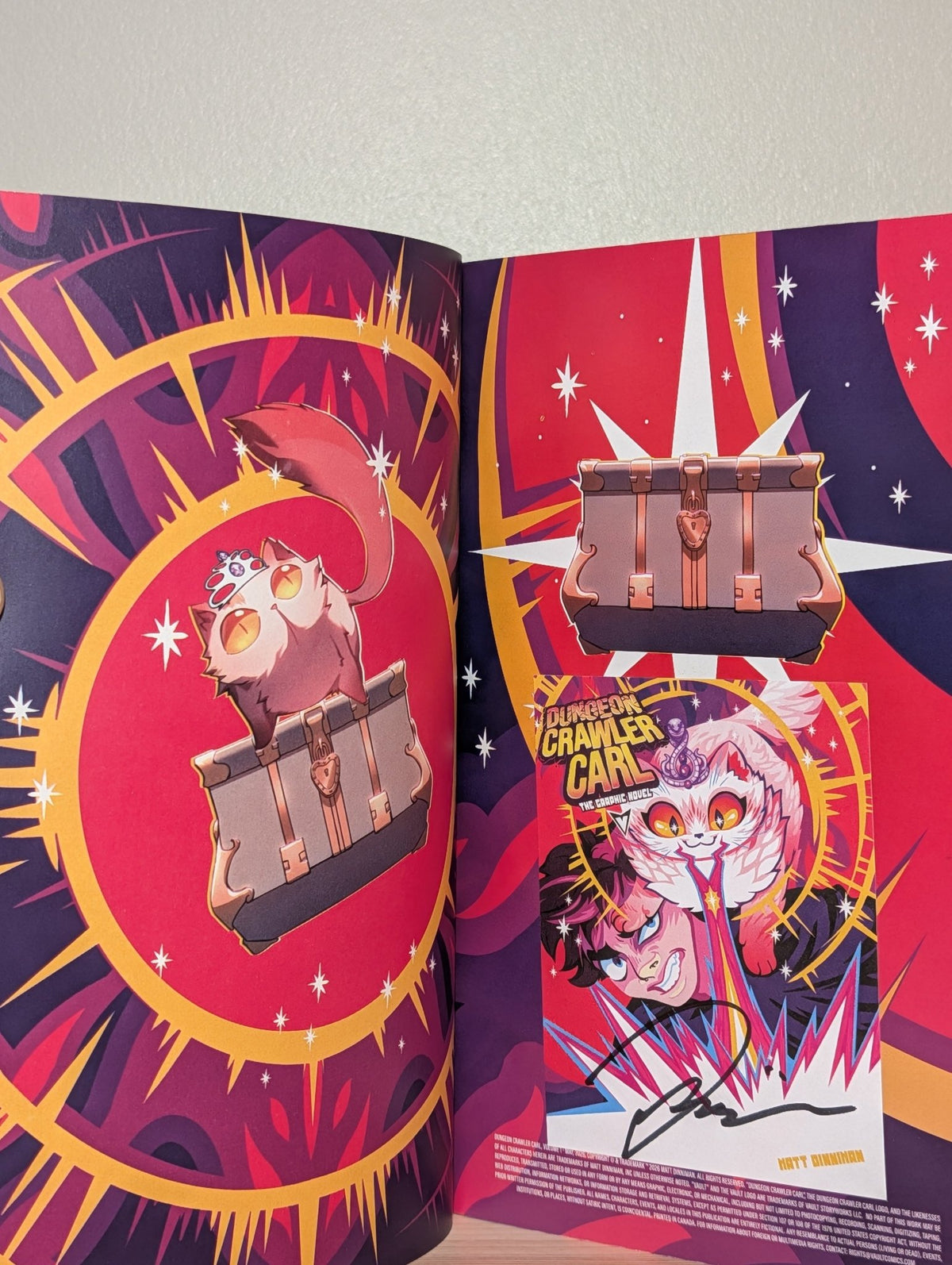 Dungeon Crawler Carl: Graphic Novel by Matt Dinniman (Signed Bookplate Edition) - Fialta Books