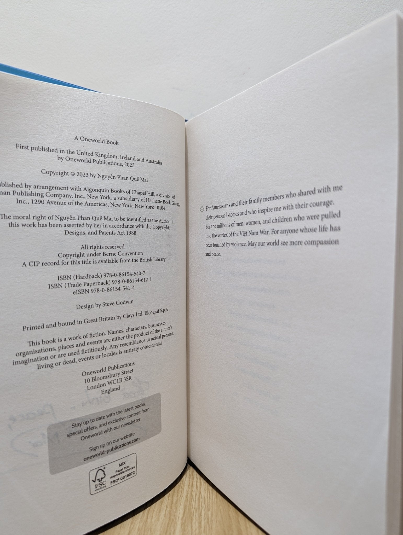 Dust Child by Nguyen Phan Que Mai (Signed First Edition) - Fialta Books