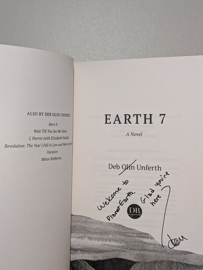 Earth 7 by Deb Olin Unferth (Signed Lined First Edition) - Fialta Books