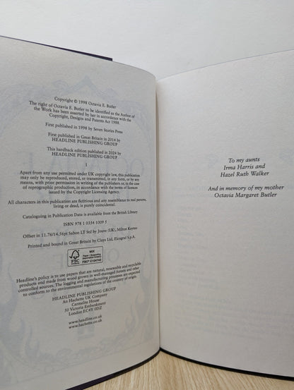 Earthseed Series 1 - 2 by Octavia E. Butler (Special Edition with sprayed edges) - Fialta Books