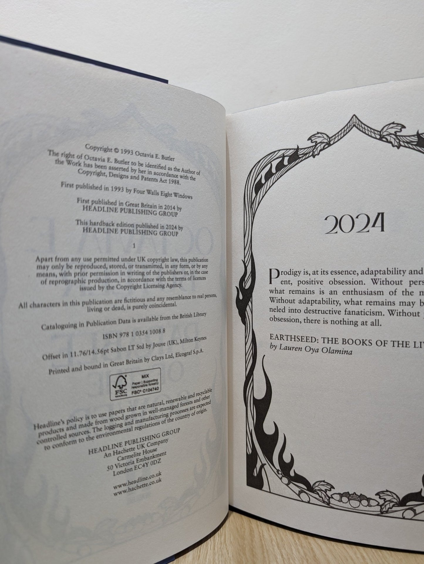 Earthseed Series 1 - 2 by Octavia E. Butler (Special Edition with sprayed edges) - Fialta Books