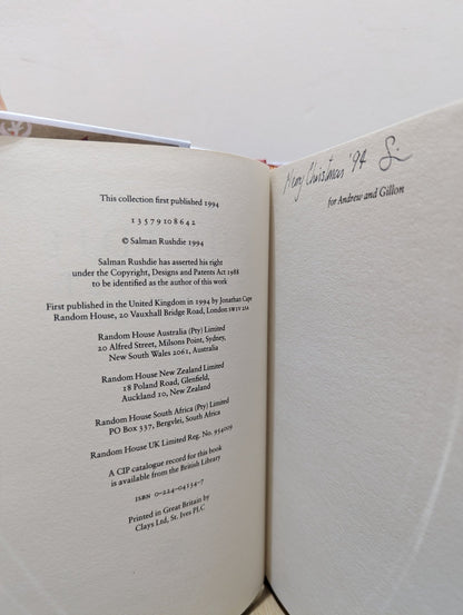 East, West by Salman Rushdie - Fialta Books