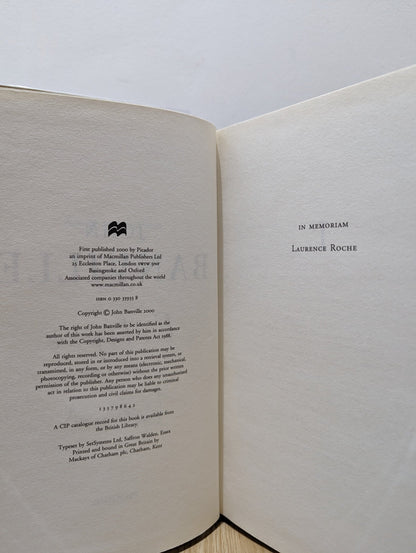Eclipse by John Banville (Signed First Edition) - Fialta Books