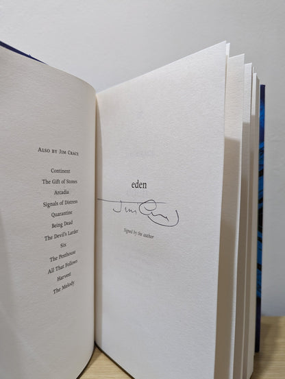 eden by Jim Crace by Jim Crace (Signed First Edition) - Fialta Books