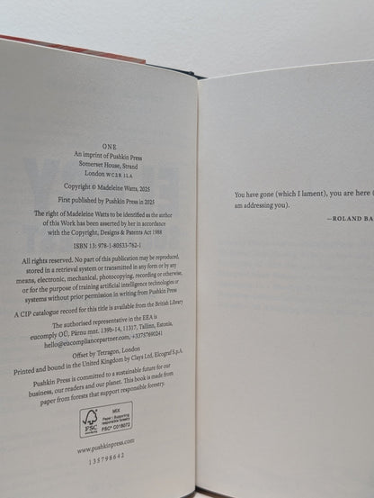 Elegy, Southwest by Madeleine Watts (Signed First Edition) - Fialta Books