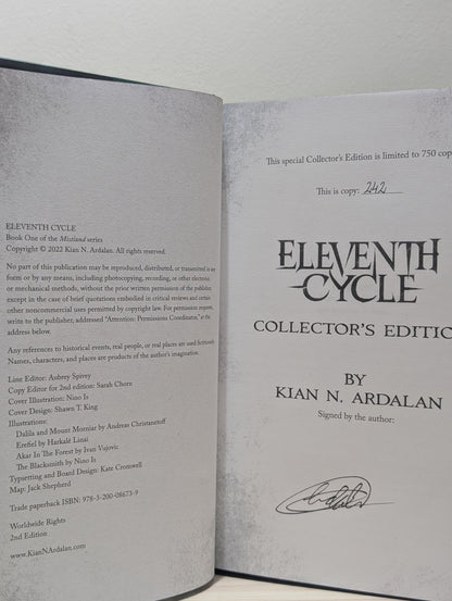 Eleventh Cycle by Kian N Ardalan (Signed Deluxe Edition with sprayed edges) - Fialta Books