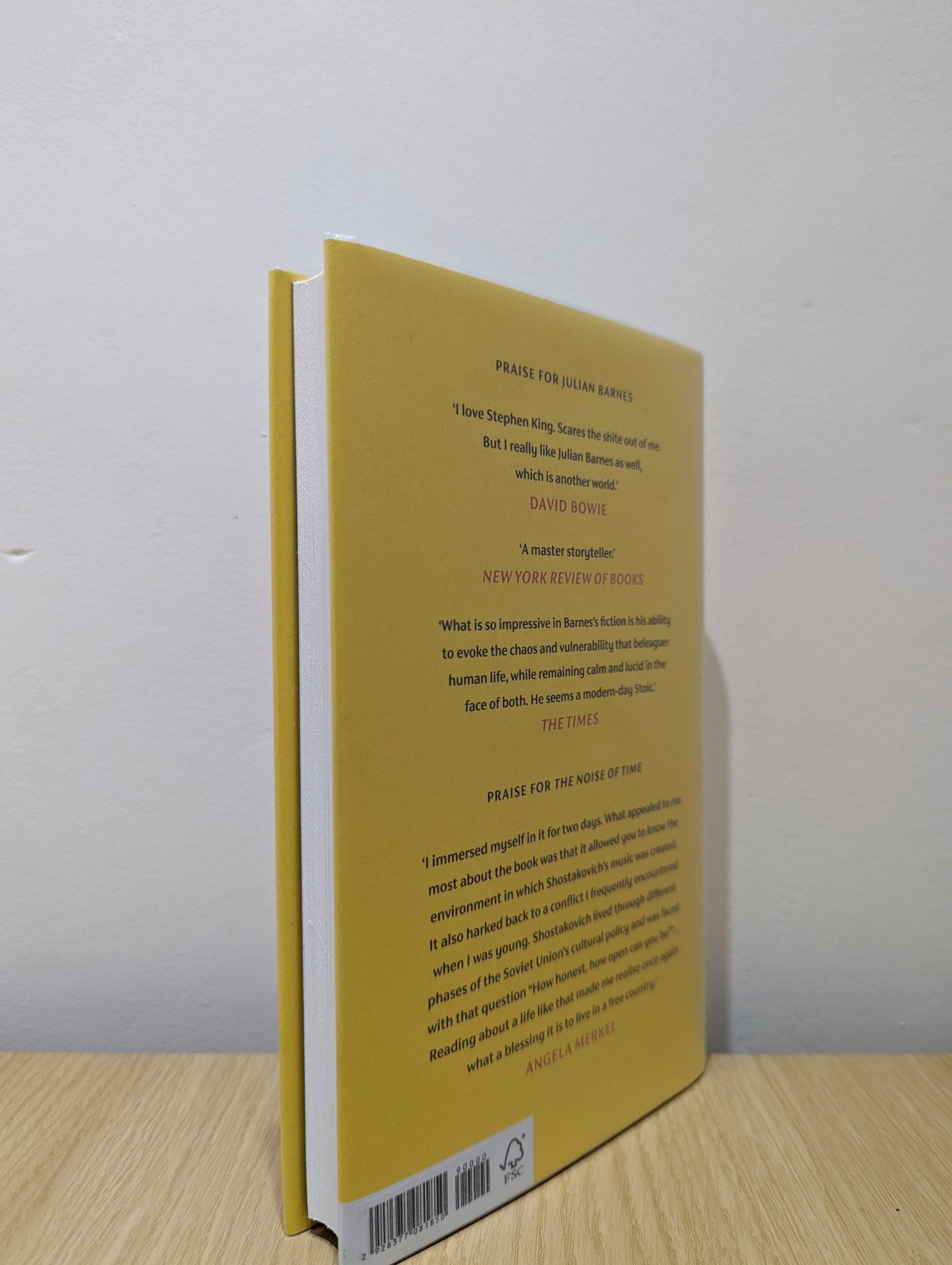 Elizabeth Finch by Julian Barnes (Signed First Edition) - Fialta Books