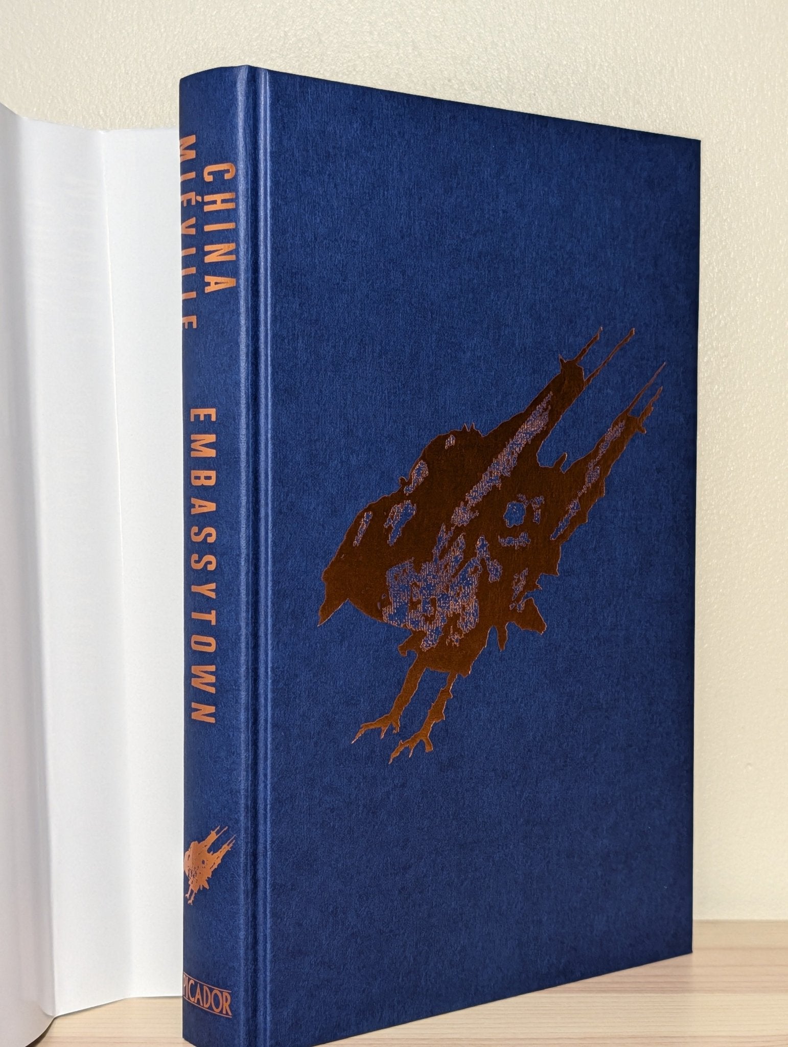 Embassytown by China Mieville (Signed with sprayed edges) - Fialta Books