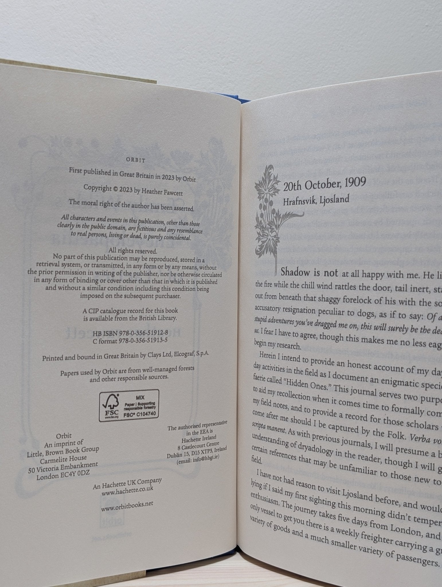 Emily Wilde's Encyclopaedia of Faeries by Heather Fawcett (First Edition) - Fialta Books