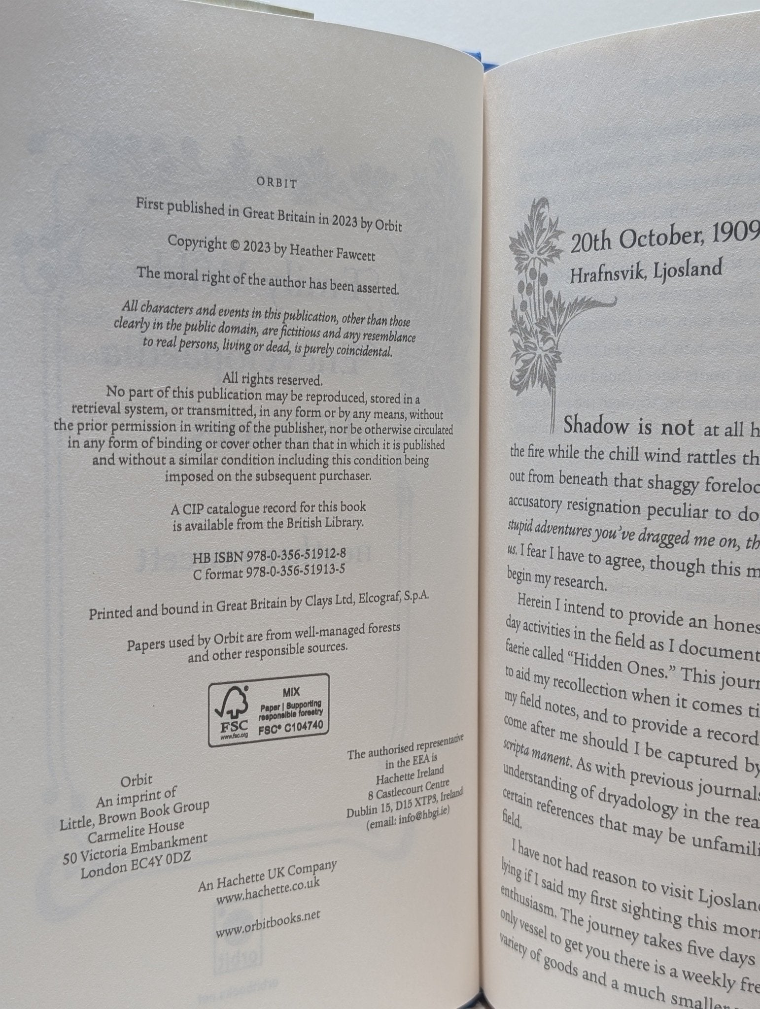 Emily Wilde's Encyclopaedia of Faeries; Map of the Otherlands; Compendium of Lost Tales by Heather Fawcett (First Edition) - Fialta Books