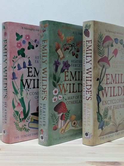 Emily Wilde's Encyclopaedia of Faeries; Map of the Otherlands; Compendium of Lost Tales by Heather Fawcett (First Edition) - Fialta Books
