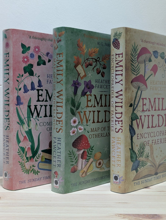 Emily Wilde's Encyclopaedia of Faeries; Map of the Otherlands; Compendium of Lost Tales by Heather Fawcett (First Edition) - Fialta Books
