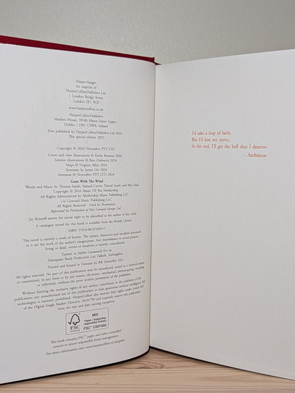 Empire of the Damned: Illustrated Deluxe Edition by Jay Kristoff (Signed) - Fialta Books