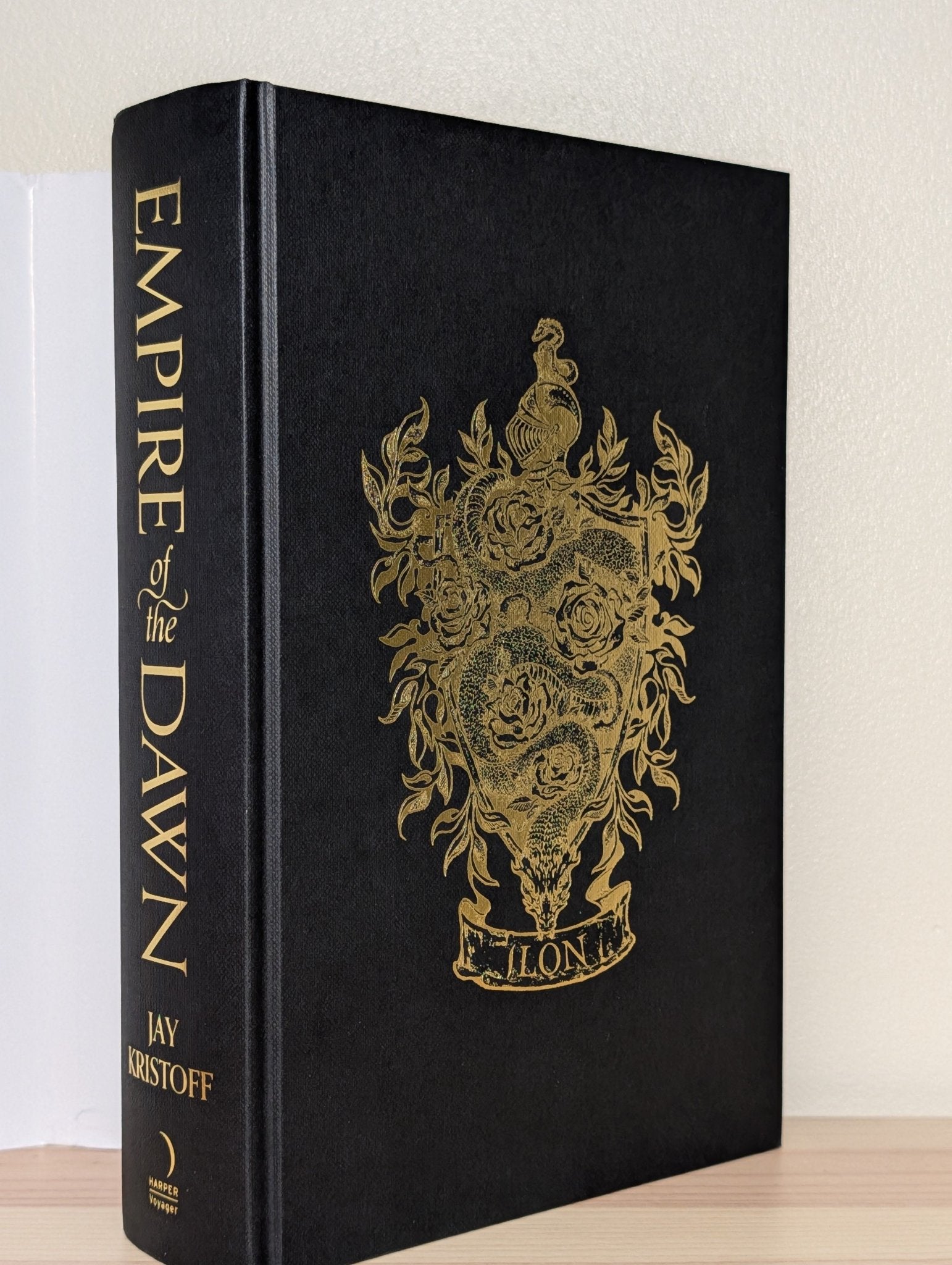 Empire of the Dawn by Jay Kristoff (Signed First Edition with sprayed edges) - Fialta Books