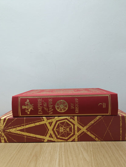 Empire of the Vampire: Illustrated Deluxe Edition by Jay Kristoff (Signed Dated) - Fialta Books