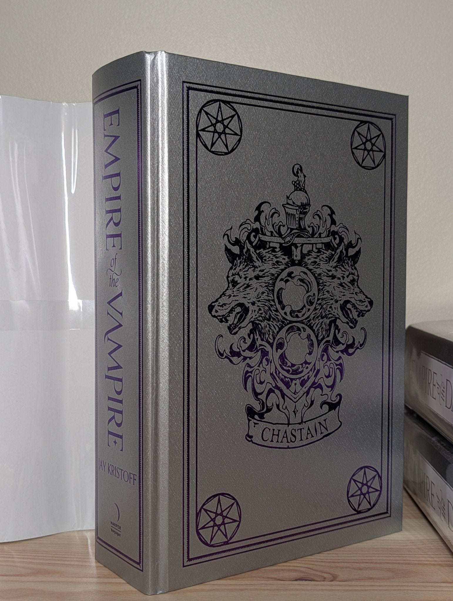 Empire of Vampire; Empire of Damned; Empire of Dawn by Jay Kristoff (Signed Numbered with sprayed edges) - Fialta Books