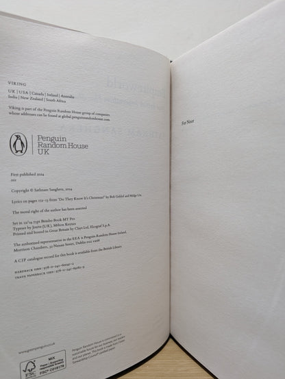 Empireworld: How British Imperialism Has Shaped the Globe by Sathnam Sanghera (Signed First Edition) - Fialta Books