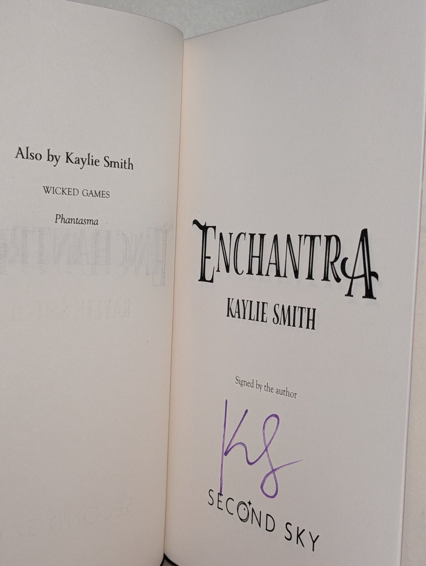 Enchantra by Kaylie Smith (Signed Deluxe Edition) - Fialta Books