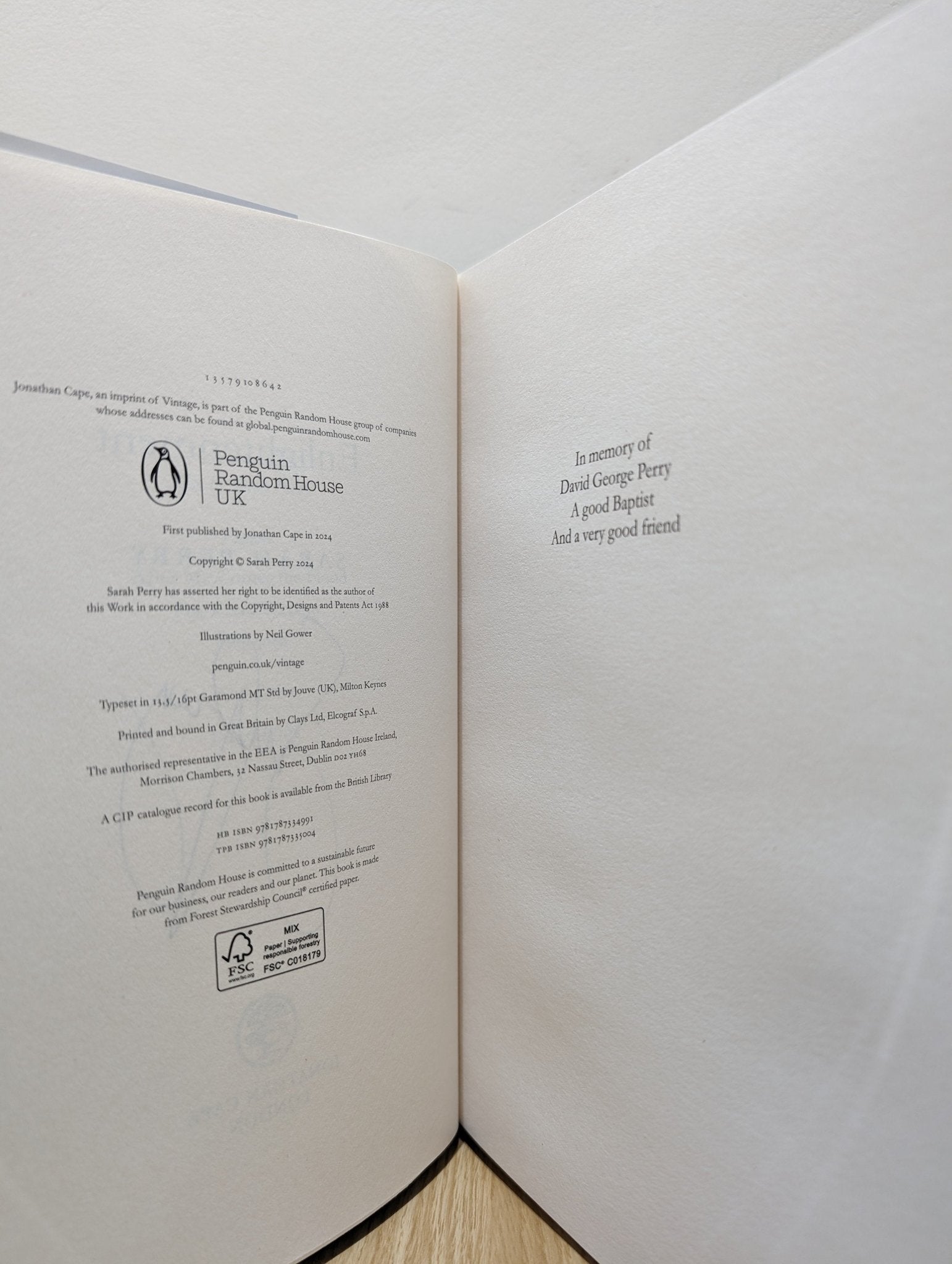 Enlightenment by Sarah Perry (Signed First Edition) - Fialta Books